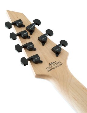 Guitarra eléctrica Jackson js series dinky arch top js32-7 dka ht