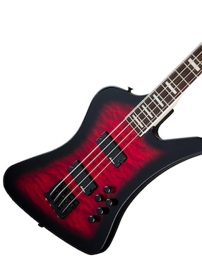 Bajo Eléctrico Jackson JS Series Kelly Bird JS3Q Transparent Red Burst