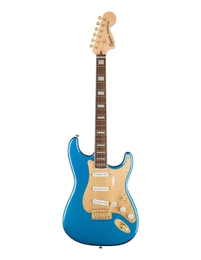 Guitarra Eléctrica Squier 40th Anniversary Stratocaster Gold Edition Lake Placid Blue