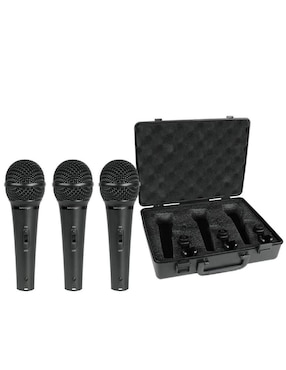 Set Micrófono Semi Profesional Alámbrico Behringer XM1800S