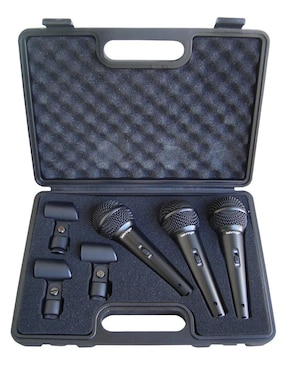 Set Micrófono Semi Profesional Alámbrico Behringer XM1800S