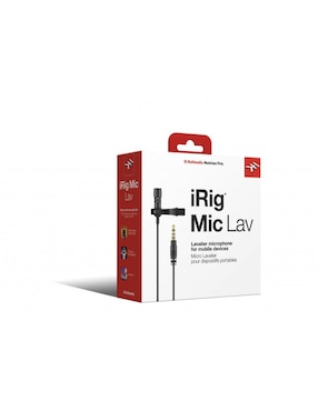 Micrófono Profesional Alámbrico Ik Multimedia iRig Mic Lav