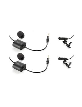Set Micrófono Profesional Alámbrico IK Multimedia iRig Mic Lav 2P