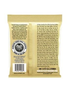 Set Cuerdas para Guitarra Acústica Ernieball 2003