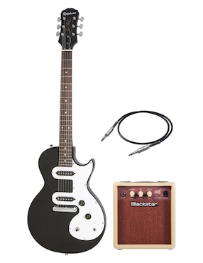 Combo Amplificador Y Guitarra Epiphone Les Paul Melody Maker E1 + Debut 10E