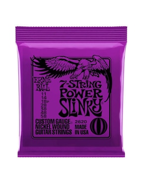 Cuerdas para guitarra eléctrica Ernieball 2620