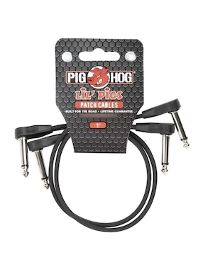 Cable para guitarra Pig Hog PHLSK1BK
