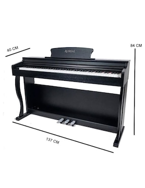 Piano Aureal B-91BLK 88 teclas