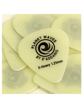 Plumilla para instrumentos musicales Planet Waves plástico de 1.25 mm