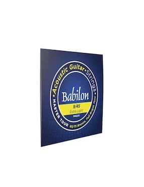 Set de Cuerdas para Guitarra Acústica Babilon 0.009-0.045 85/15 MAG20/009