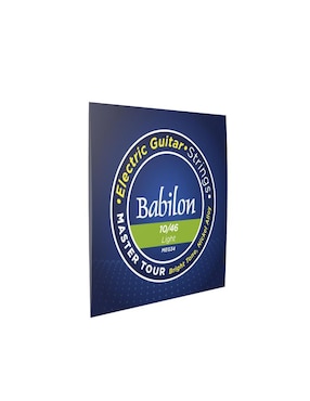 Set cuerdas guitarra eléctrica Babilon MEG34/010