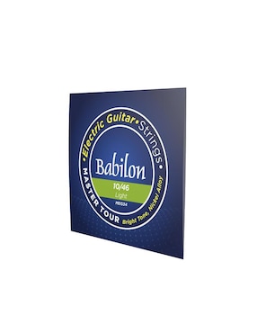 Set cuerdas guitarra eléctrica Babilon MEG34/010