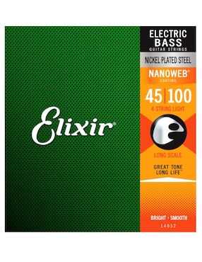 Set Cuerdas Bajo Elixir