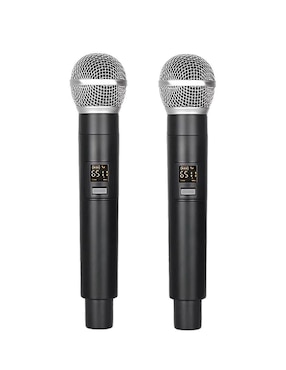 Set Micrófono Básico Alámbrico e Inalámbrico