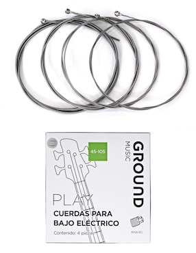 Set cuerdas para bajo Ground Music