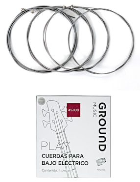 Set cuerdas para bajo Ground Music
