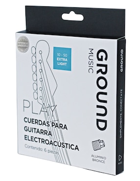 Set cuerdas electroacústica Ground Music