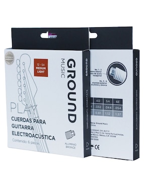 Set cuerdas electroacústica Ground Music