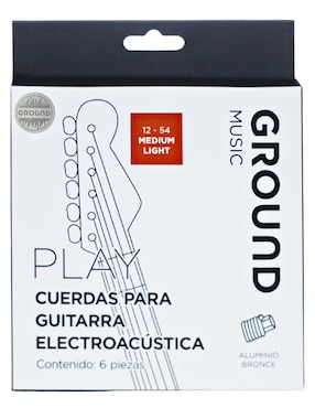 Set cuerdas electroacústica Ground Music