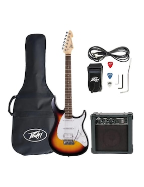 Set Guitarra Eléctrica Peavey Raptor Plus JR PK-SB