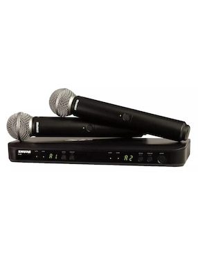 Set De Micrófono Profesional Inalámbrico Shure BLX288/SM58-J11