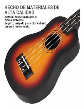 Ukulele barnizado