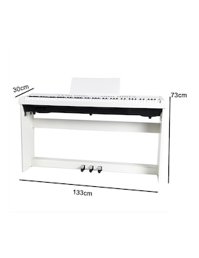 Piano Aureal S-194WH/AWS88K-WH 88 teclas