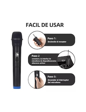 Micrófono profesional Inalámbrico Genérica
