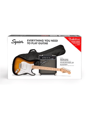 Guitarra eléctrica Fender Squier Sonic Stratocaster Pack Sunburst