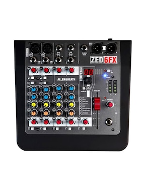 Mezcladora Allen & Heath ZED-6FX