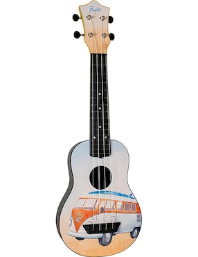 Ukelele Soprano Travel Bus Flight