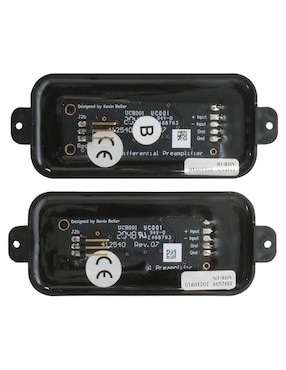 Pastilla para guitarra eléctrica Seymour Duncan ahb-1s blackouts 7st
