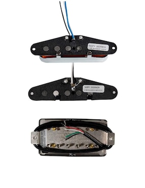 Pastilla para Guitarra Eléctrica Seymour Duncan Chrome CVR SET