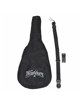 Guitarra electroacústica Washburn AD5CEPACK