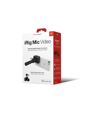 Micrófono portátil Inalámbrico Ik Multimedia irig mic video