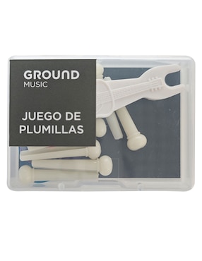 Plumilla para instrumentos musicales Ground Music plástico de 0.7 mm