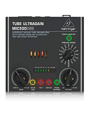 Set Interfaz de Audio Behringer