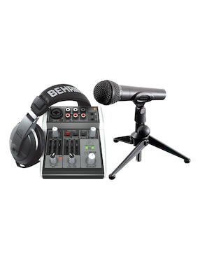 Set Interfaz de Audio Behringer