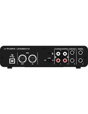 Interfaz de audio Behringer