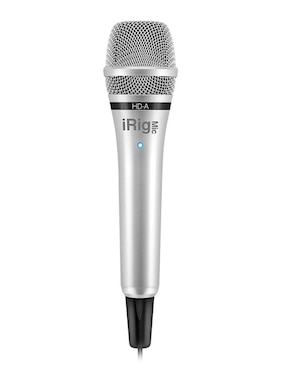 Micrófono Portátil Alámbrico Ik Multimedia Irig Mic HD-A