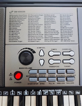 Teclado Ground Music de 61 teclas MLS-100