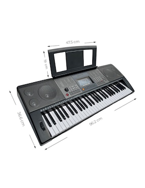 Teclado Ground Music de 61 teclas MLS-100