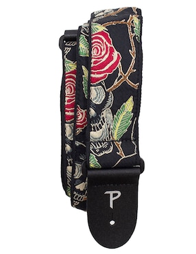 Tahalí Perris Skull & Roses Jacquard