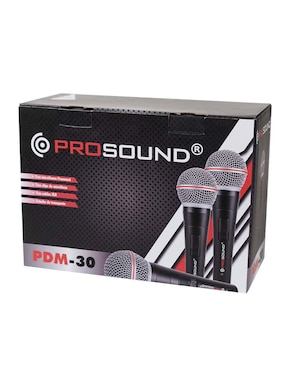 Micrófono semi profesional alámbrico Prosound pdm-30