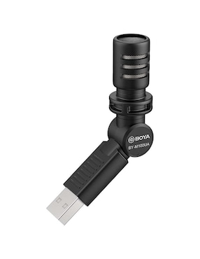 Micrófono portátil alámbrico Boya by-m100ua
