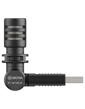 Micrófono portátil alámbrico Boya by-m100ua