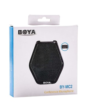 Micrófono portátil alámbrico Boya by-mc2