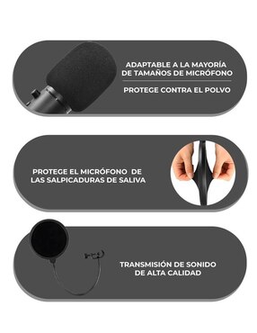 Soporte de brazo para micrófono Zonar