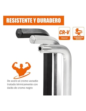 Llave allen Wünd punta hexagonal