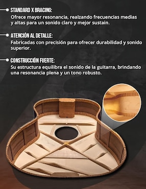 Guitarra electroacústica Bamboo ga-4012-koa-q